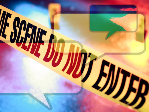 social media crime scene danger