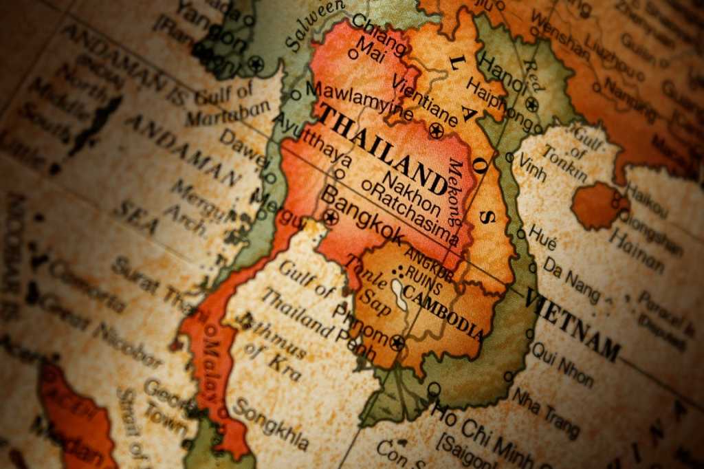 Map  >  Thailand
